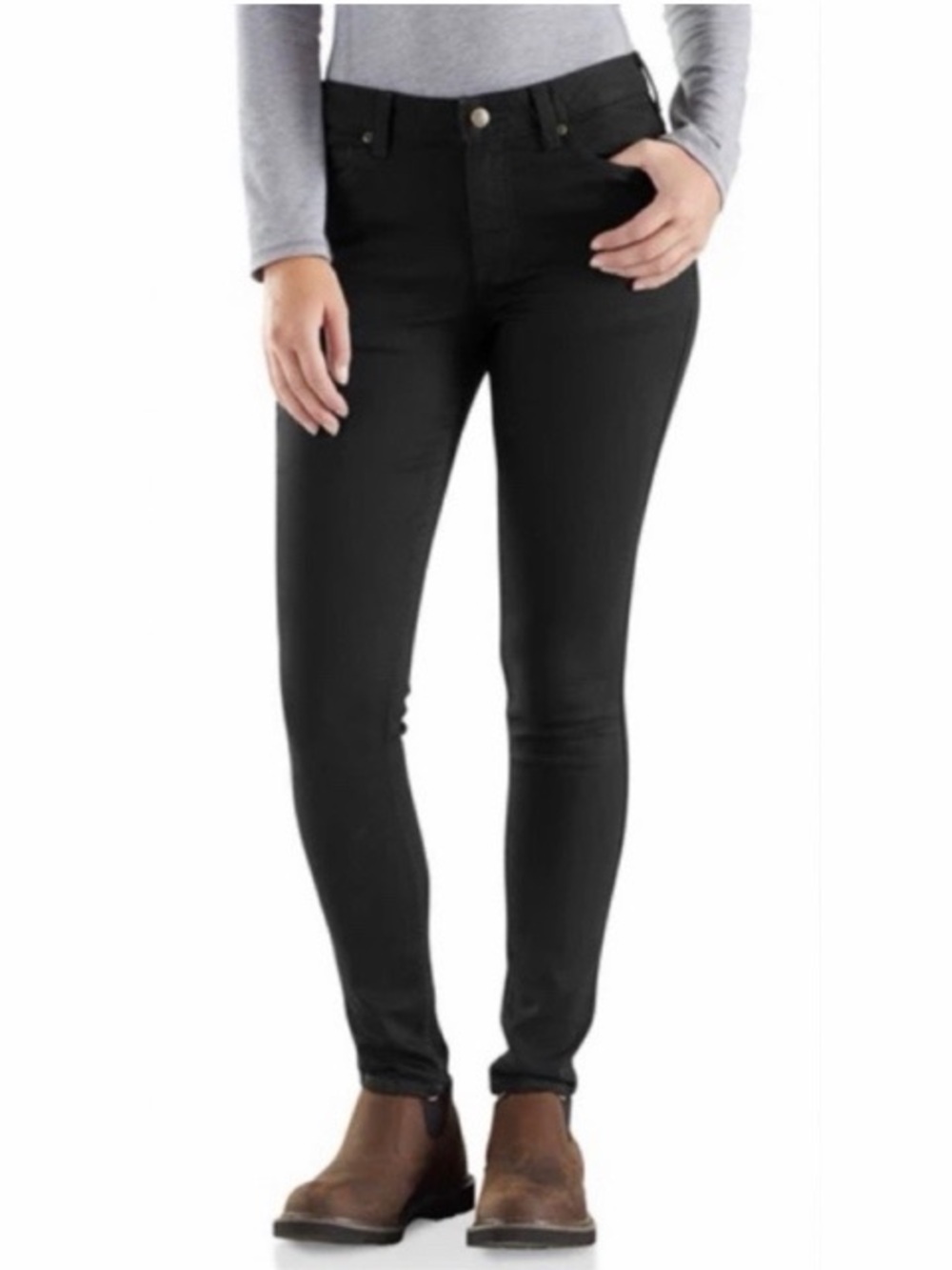 Carhartt Slim‎ Fit Woman’s Black Jeans